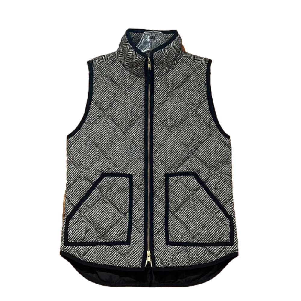 J Crew Down Filled Quilted Vest Extra Small